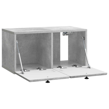 Nástěnná Tv Skříň 59,5 X 31 X 30 Cm Betonově Šedá