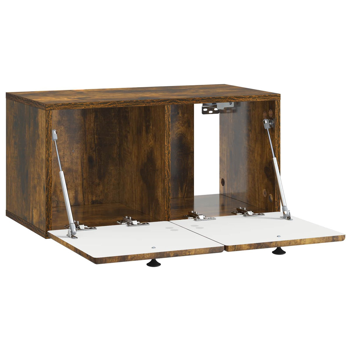 Nástěnná Tv Skříň 59,5 X 31 X 30 Cm Kouřový Dub