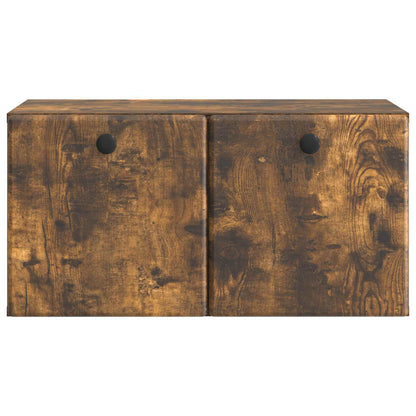 Nástěnná Tv Skříň 59,5 X 31 X 30 Cm Kouřový Dub