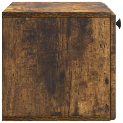Nástěnná Tv Skříň 59,5 X 31 X 30 Cm Kouřový Dub
