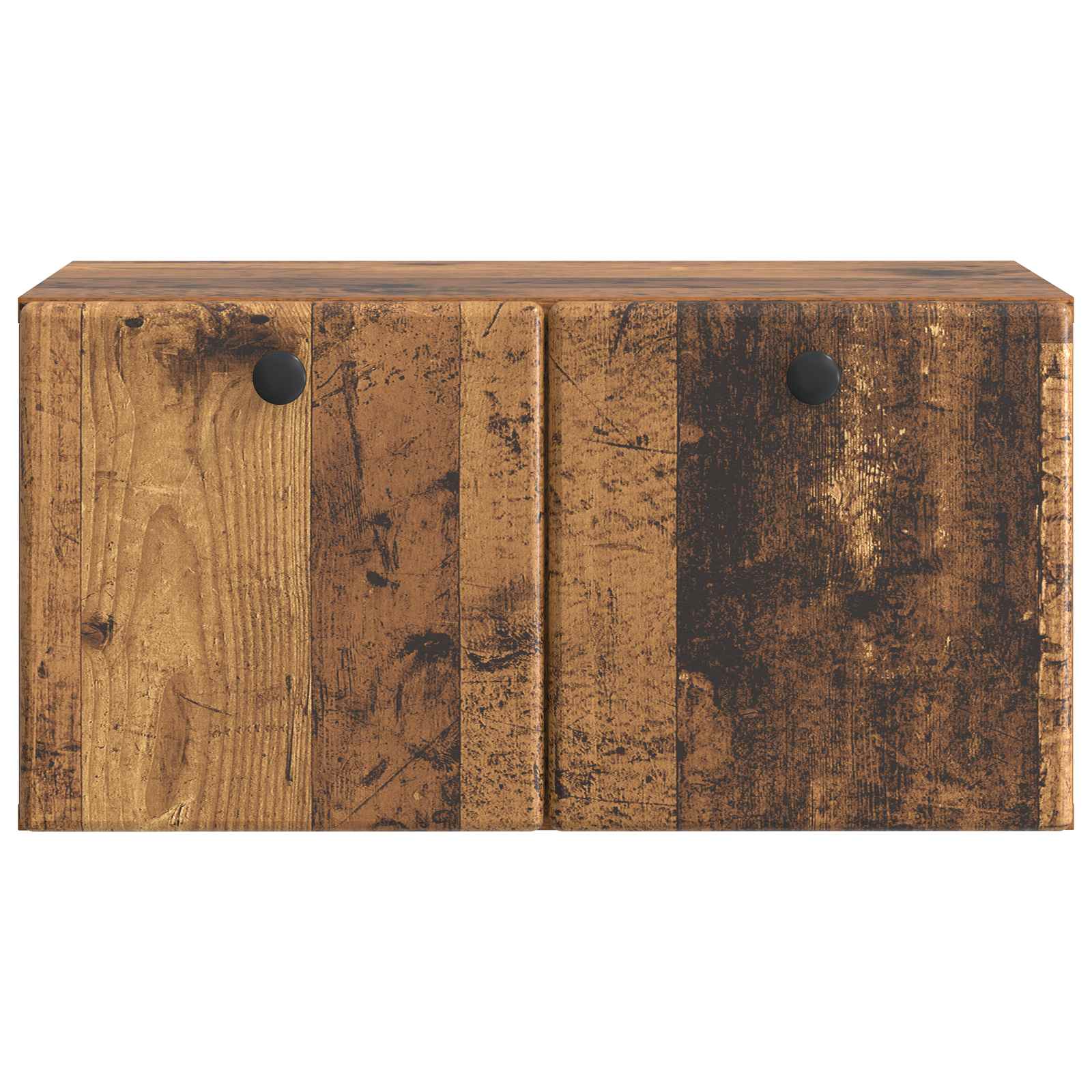 Nástěnná Tv Skříň 59,5 X 31 X 30 Cm Staré Dřevo