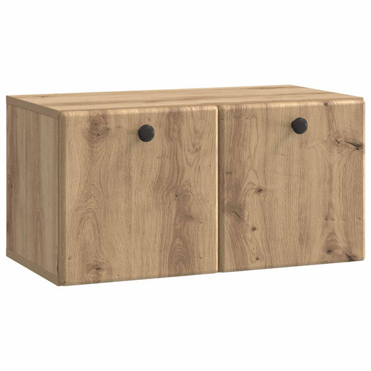 Nástěnná Tv Skříň 59,5 X 31 X 30 Cm Dub Artisan