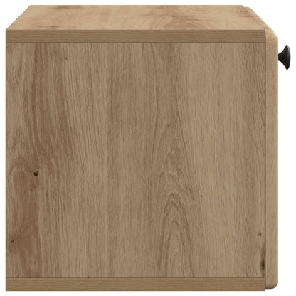 Nástěnná Tv Skříň 59,5 X 31 X 30 Cm Dub Artisan