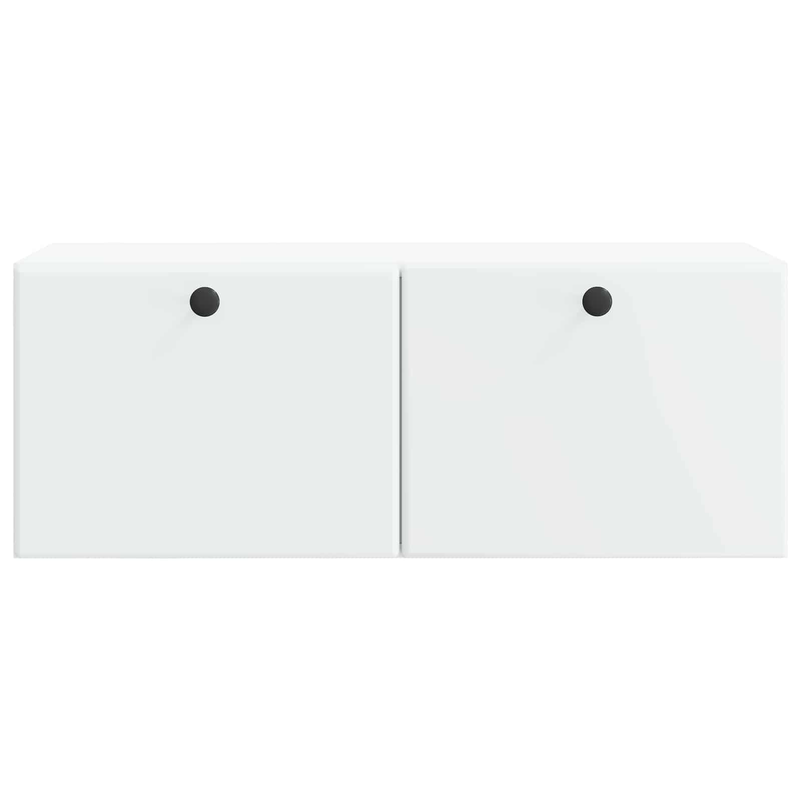 Nástěnná Tv Skříň 78,5 X 31 X 30 Cm Bílá Kompozitní Dřevo