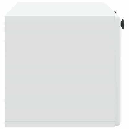 Nástěnná Tv Skříň 78,5 X 31 X 30 Cm Bílá Kompozitní Dřevo