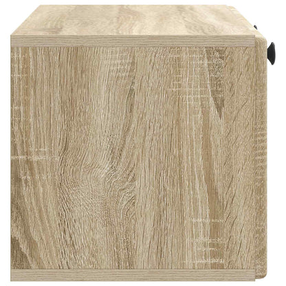 Nástěnná Tv Skříň 78,5 X 31 X 30 Cm Dub Sonoma Kompozitní Dřevo