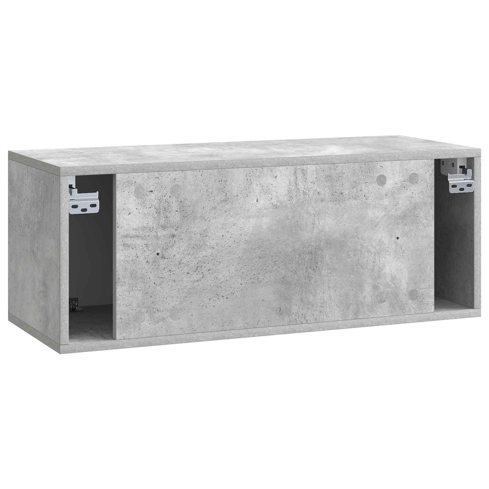 Nástěnná Tv Skříň 78,5 X 31 X 30 Cm Betonově Šedá