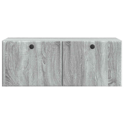 Nástěnná Tv Skříň 78,5 X 31 X 30 Cm Šedý Sonoma