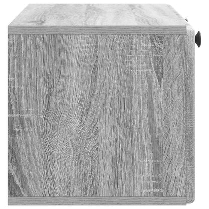 Nástěnná Tv Skříň 78,5 X 31 X 30 Cm Šedý Sonoma