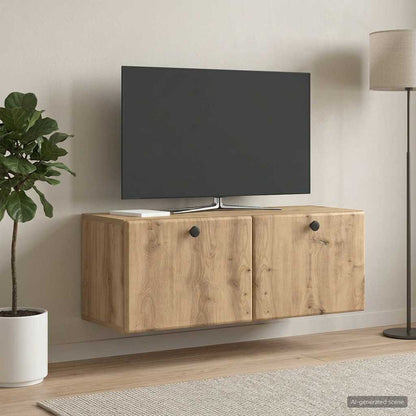 Nástěnná Tv Skříň 78,5 X 31 X 30 Cm Dub Artisan