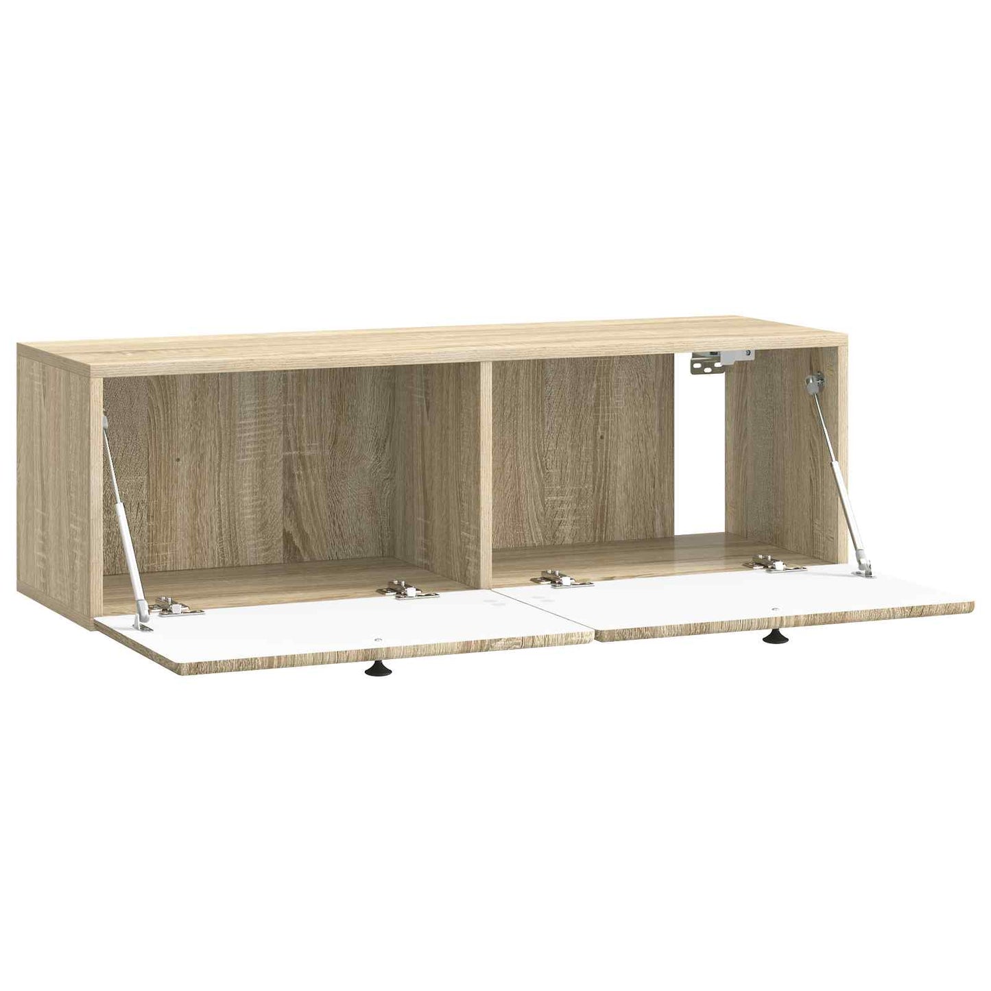 Nástěnná Tv Skříň 98 X 31 X 30 Cm Dub Sonoma Kompozitní Dřevo