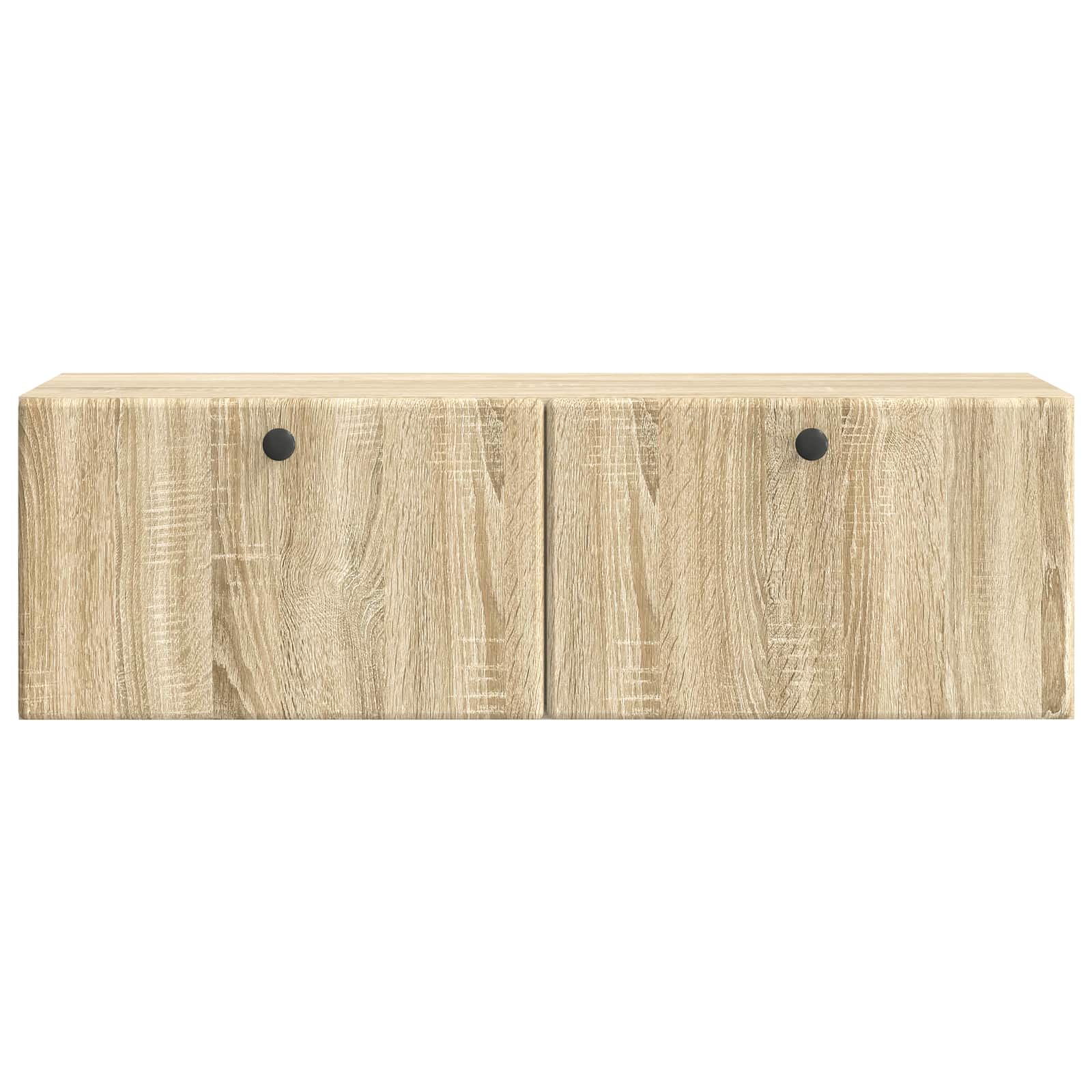 Nástěnná Tv Skříň 98 X 31 X 30 Cm Dub Sonoma Kompozitní Dřevo