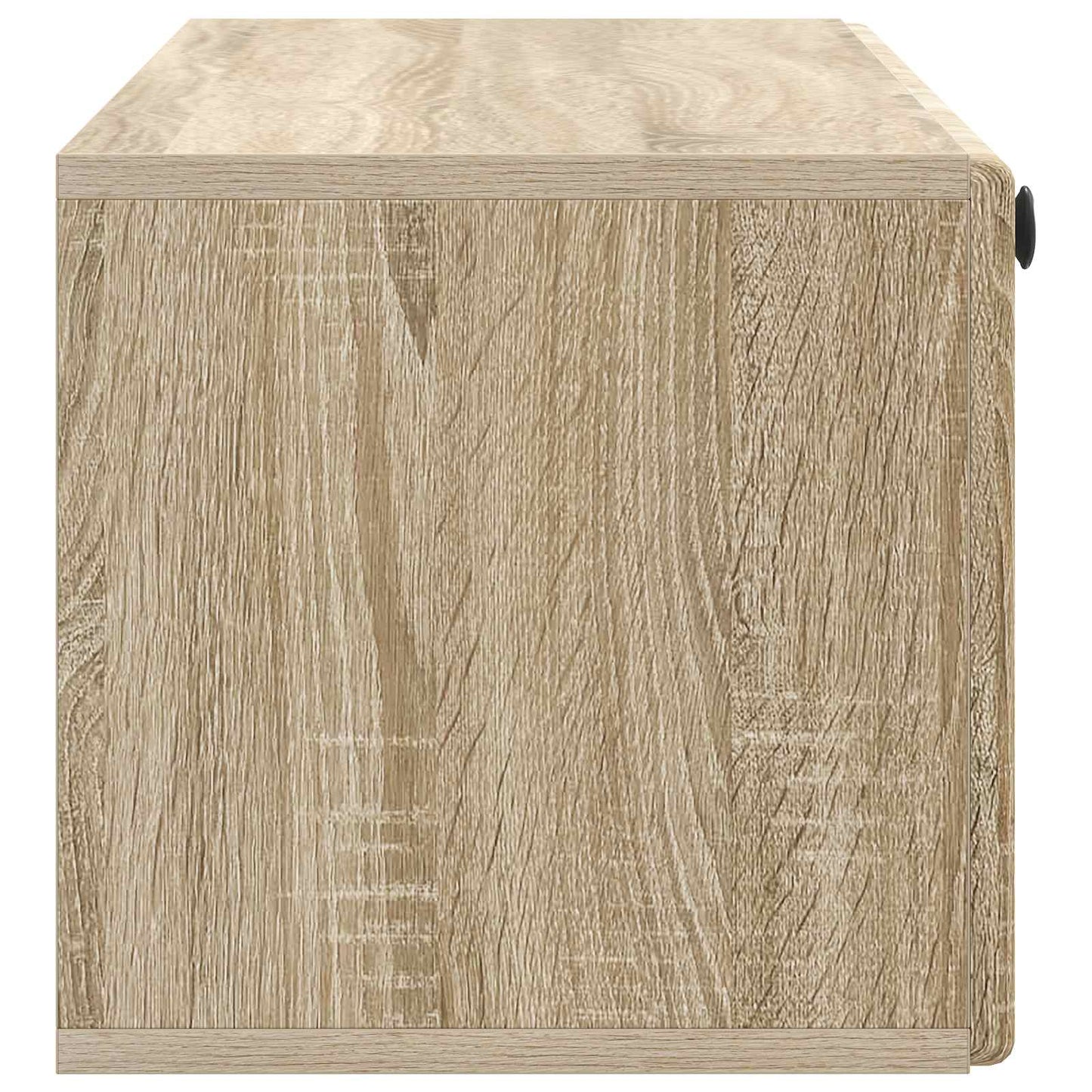 Nástěnná Tv Skříň 98 X 31 X 30 Cm Dub Sonoma Kompozitní Dřevo