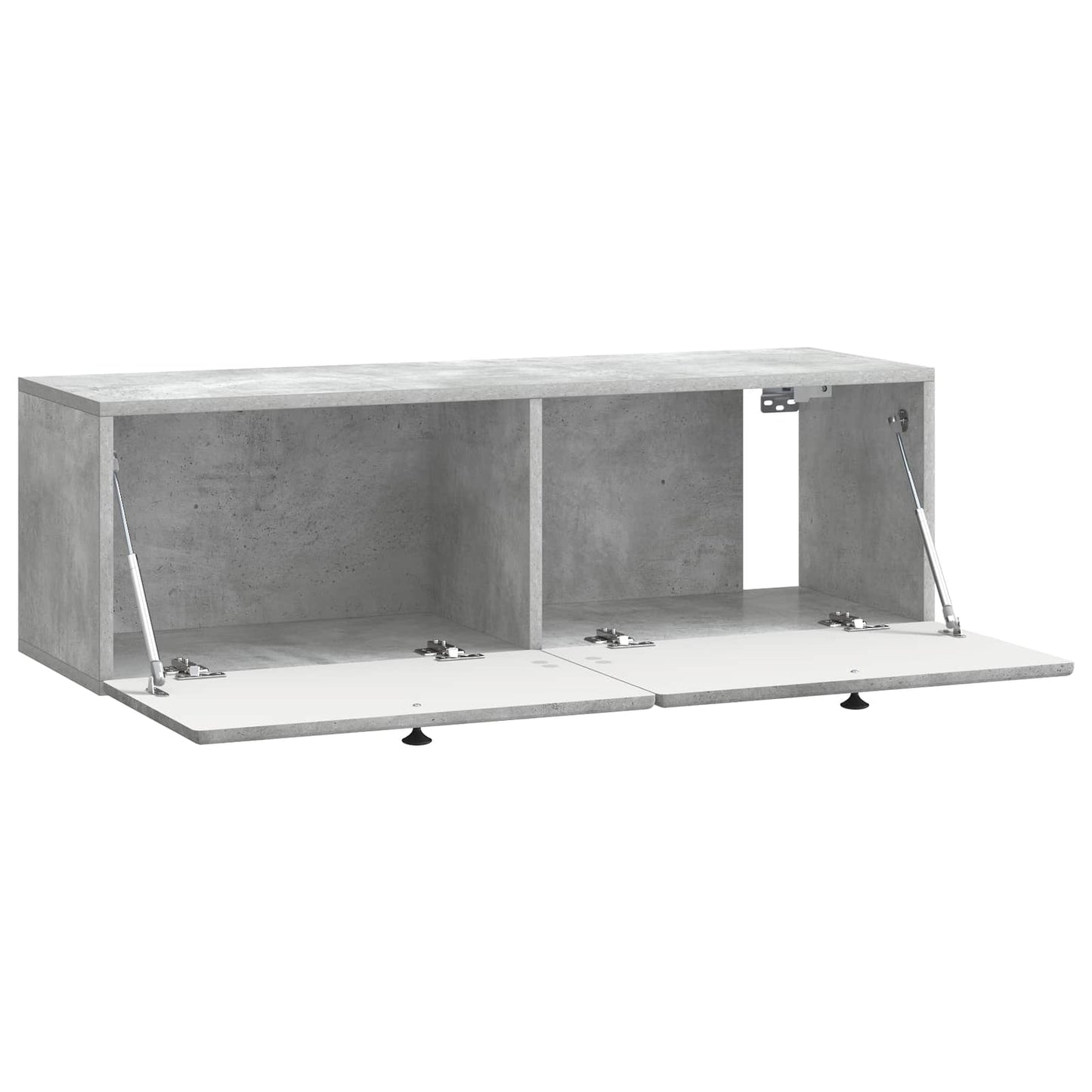 Nástěnná Tv Skříň 98 X 31 X 30 Cm Betonově Šedá