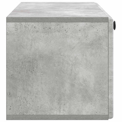 Nástěnná Tv Skříň 98 X 31 X 30 Cm Betonově Šedá
