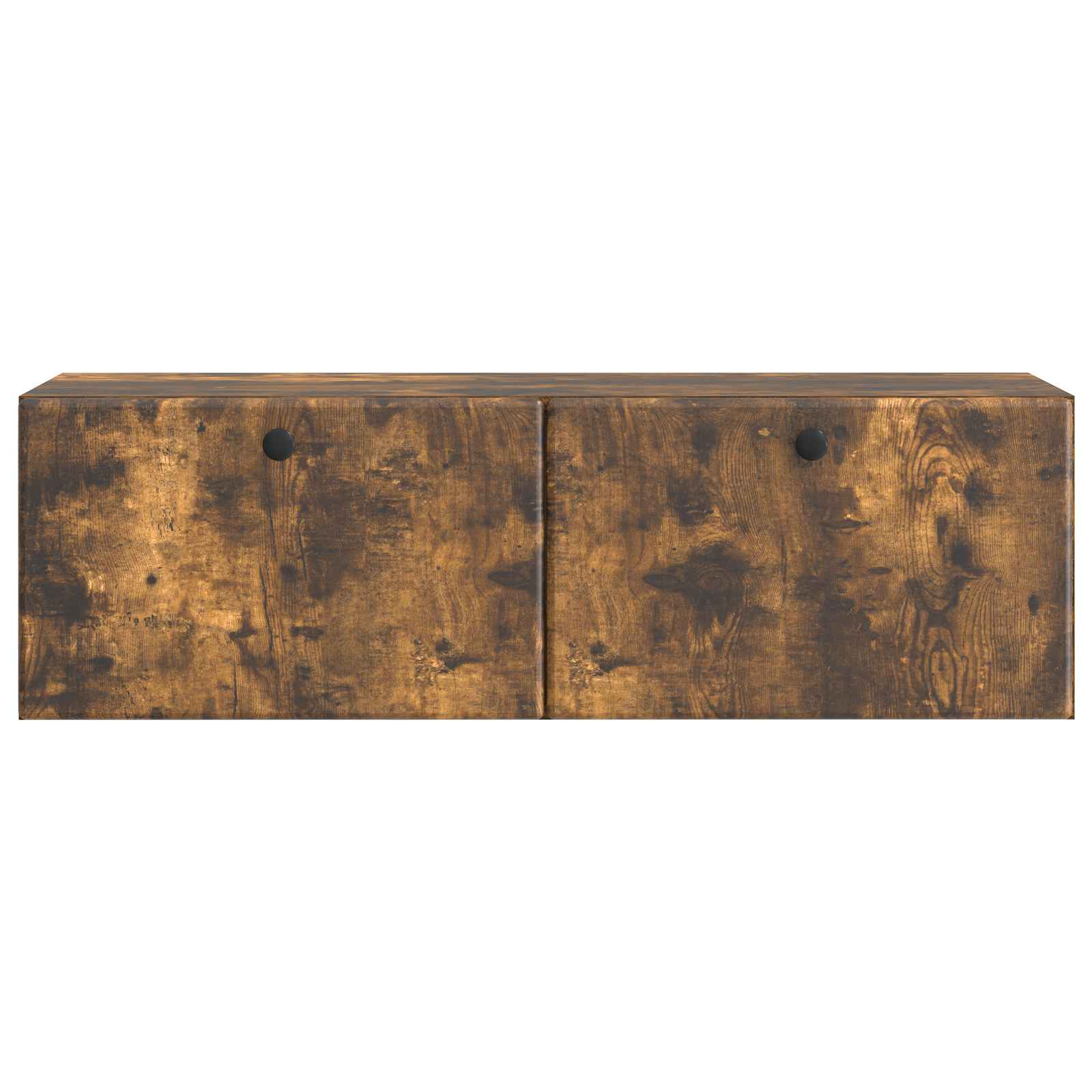 Nástěnná Tv Skříň 98 X 31 X 30 Cm Kouřový Dub Kompozitní Dřevo