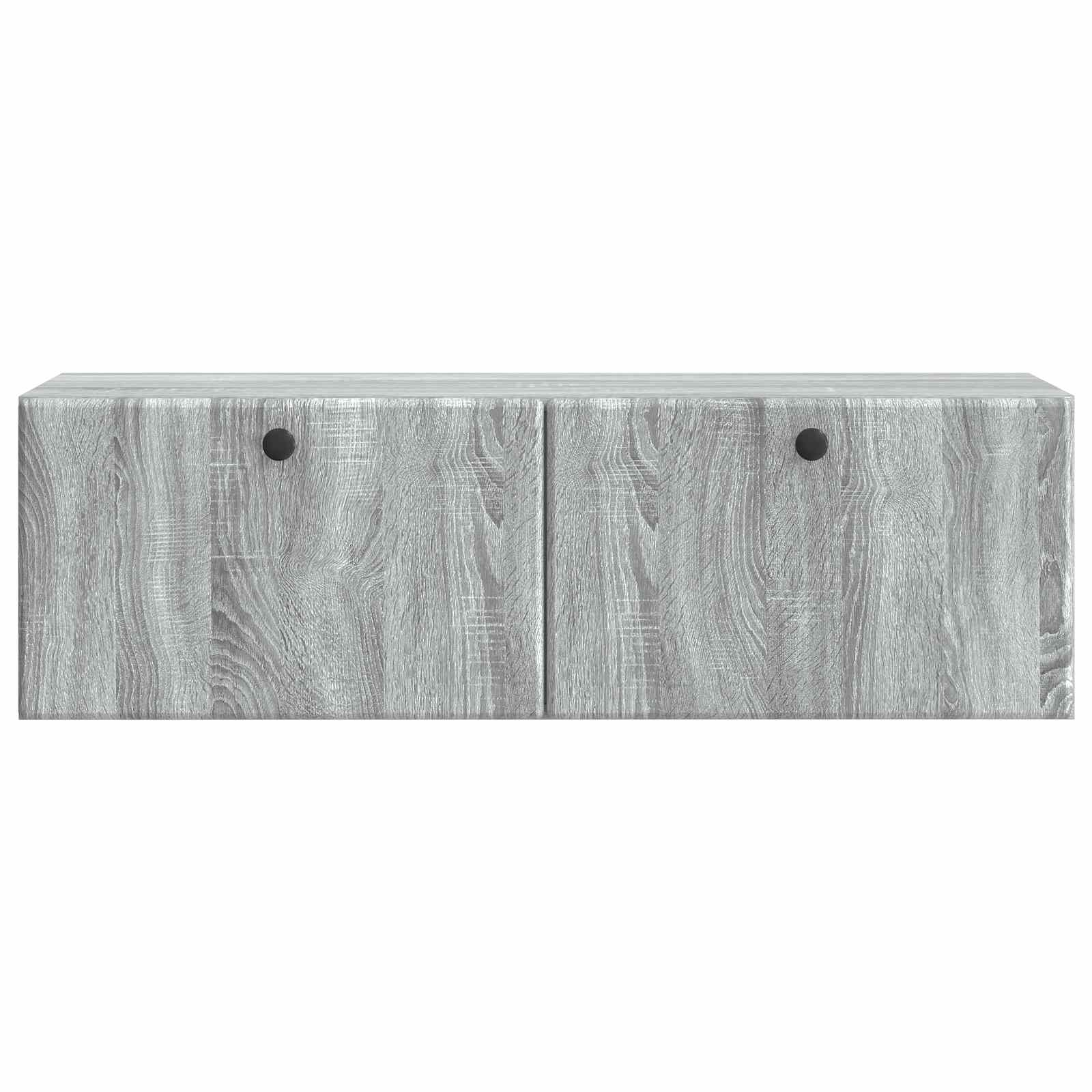 Nástěnná Tv Skříň 98 X 31 X 30 Cm Šedý Sonoma Kompozitní Dřevo