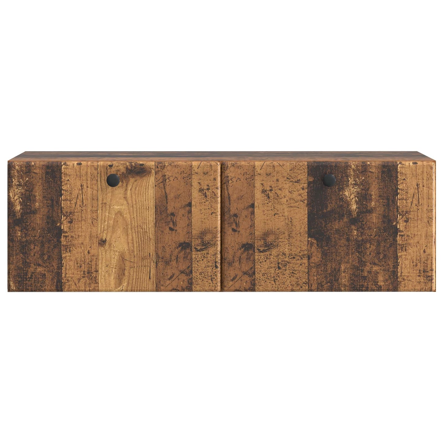 Nástěnná Tv Skříň 98 X 31 X 30 Cm Staré Dřevo Kompozitní Dřevo