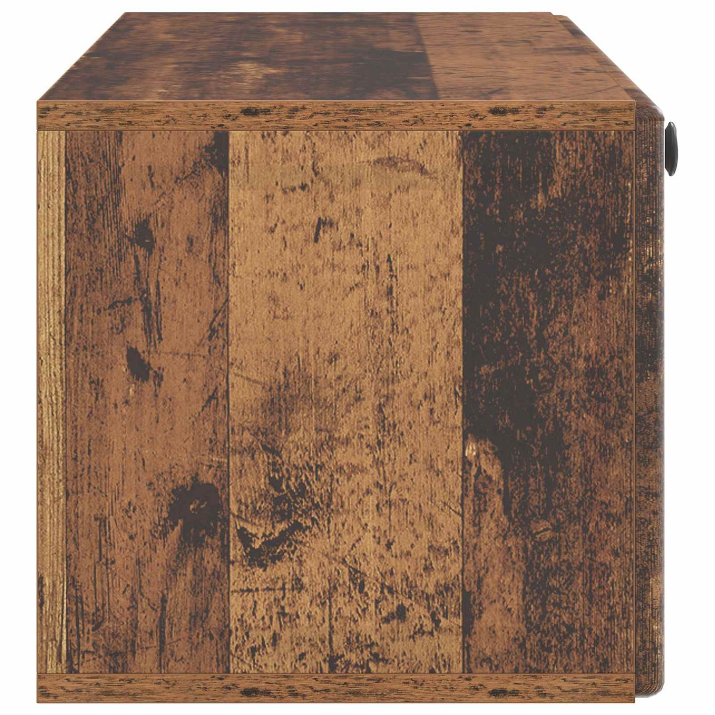 Nástěnná Tv Skříň 98 X 31 X 30 Cm Staré Dřevo Kompozitní Dřevo