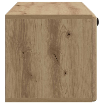 Nástěnná Tv Skříň 98 X 31 X 30 Cm Dub Artisan Kompozitní Dřevo