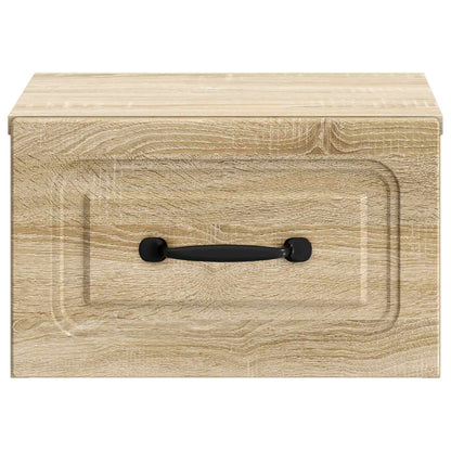 Nástěnný Noční Stolek 2 Pcs Dub Sonoma 34,5 X 33 X 20 Cm