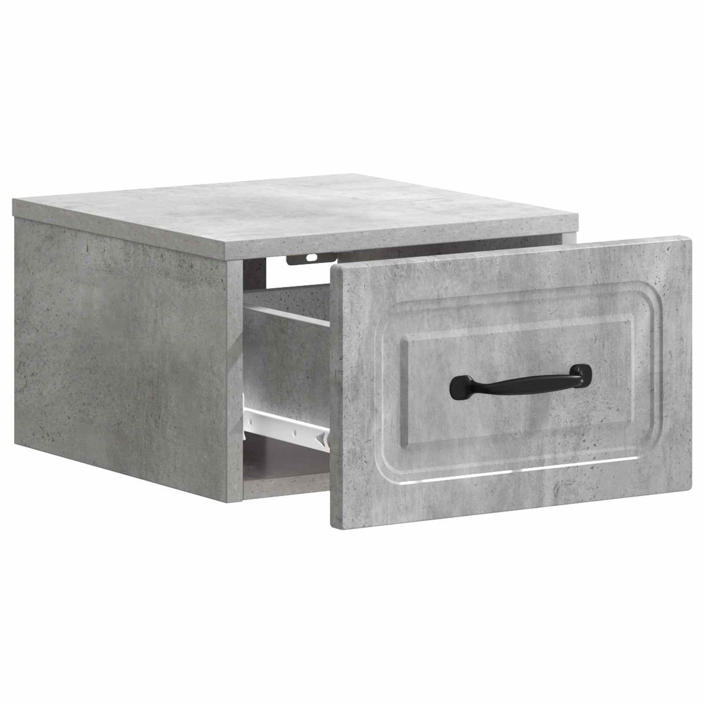Nástěnný Noční Stolek 2 Pcs Betonově Šedá 34,5 X 33 X 20 Cm