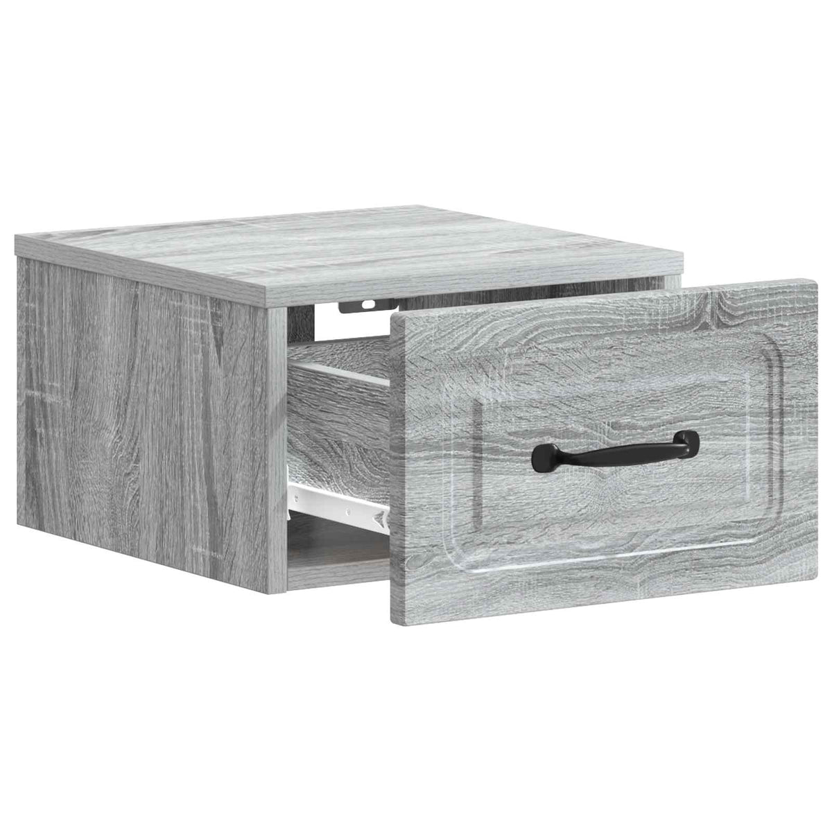 Nástěnný Noční Stolek 2 Pcs Šedá Sonoma 34,5 X 33 X 20 Cm