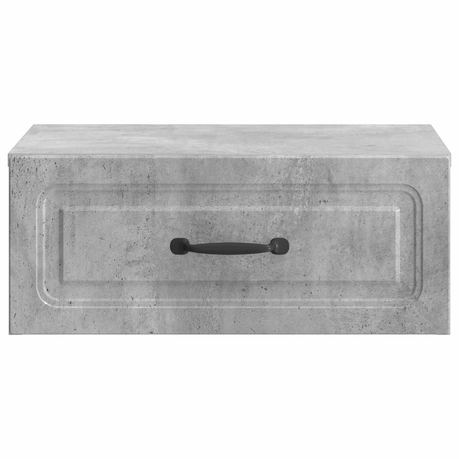 Nástěnný Noční Stolek 2 Pcs Betonově Šedá 49 X 34,5 X 20 Cm