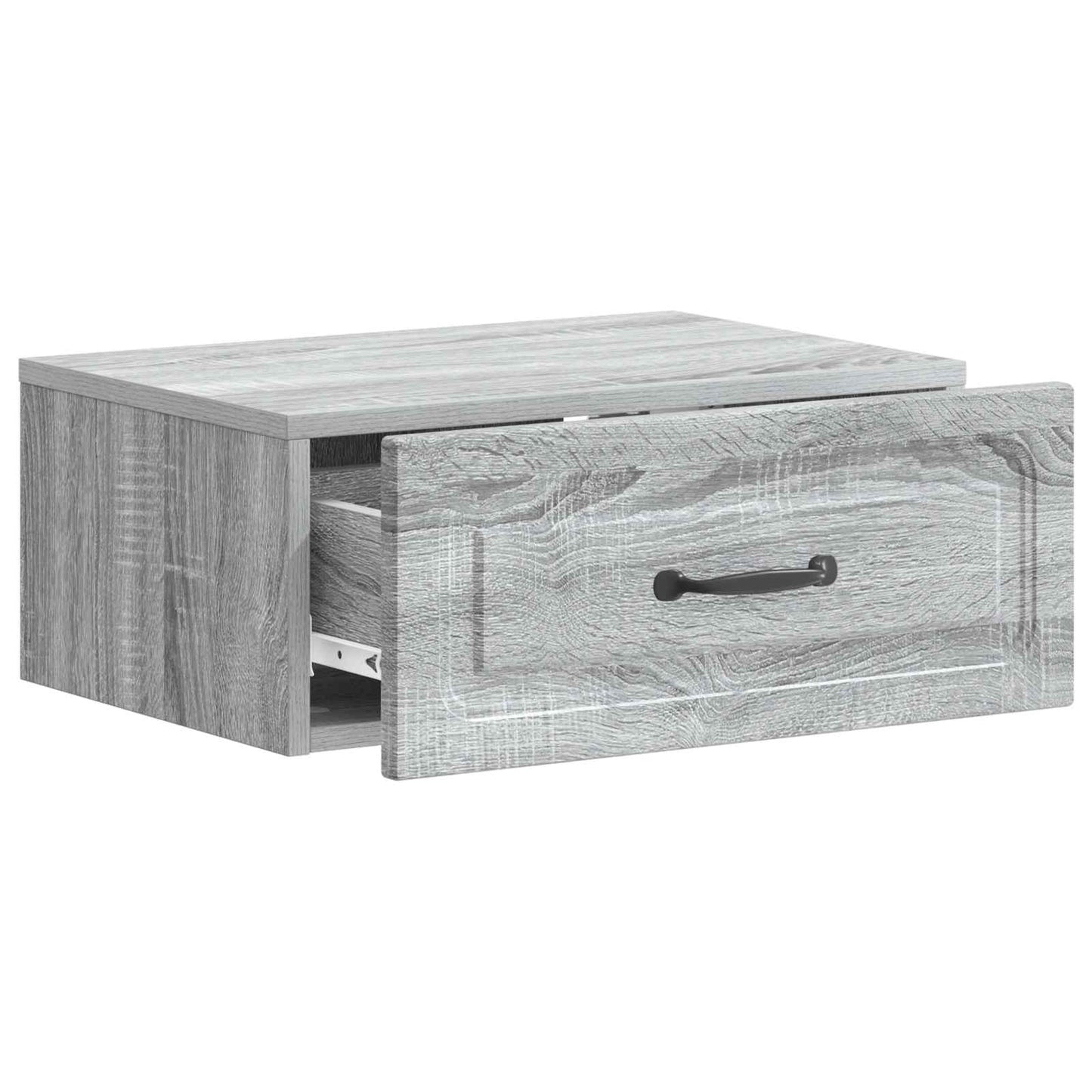 Nástěnný Noční Stolek 2 Pcs Šedá Sonoma 49 X 34,5 X 20 Cm