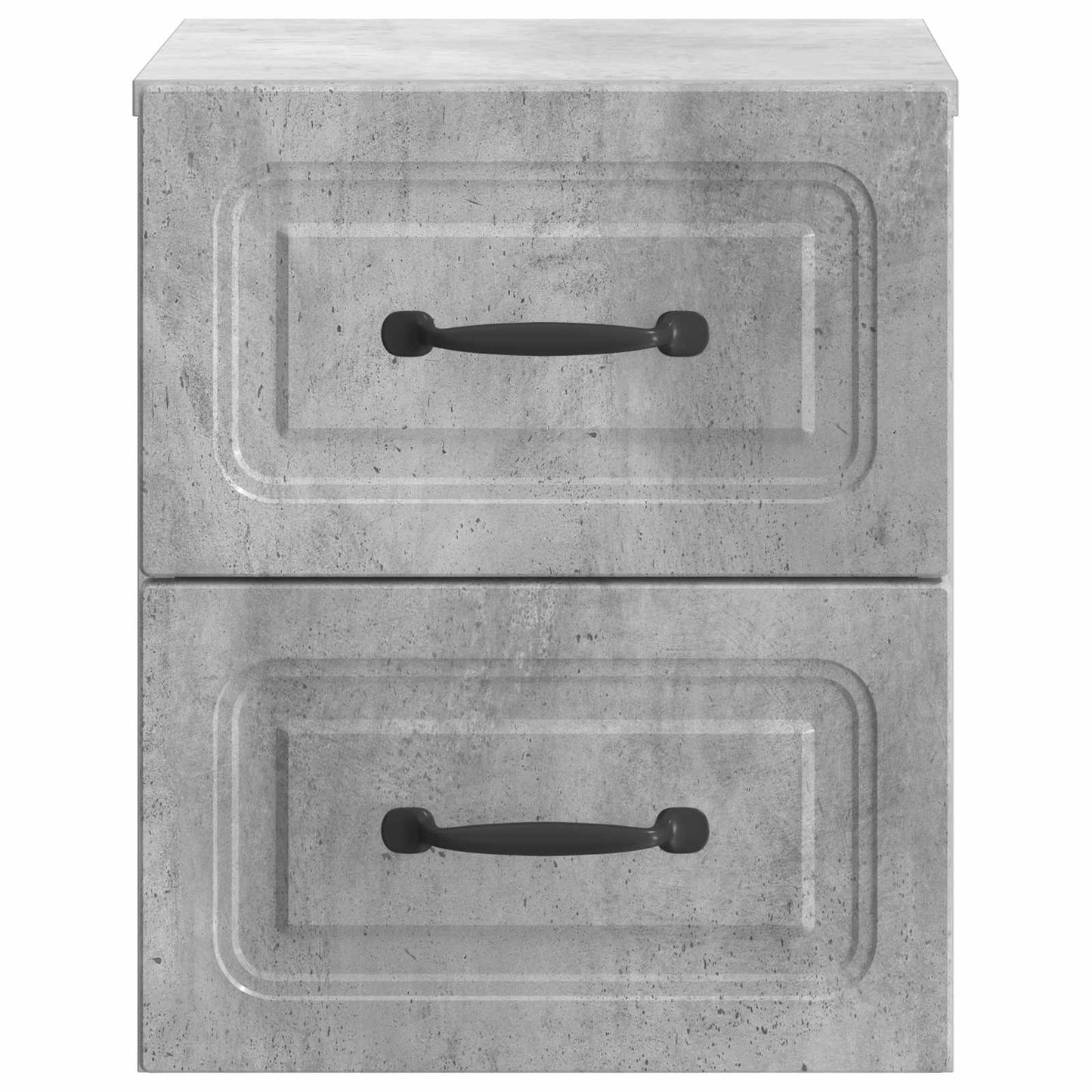 Nástěnný Noční Stolek 2 Pcs Betonově Šedá 34,5 X 33 X 40 Cm