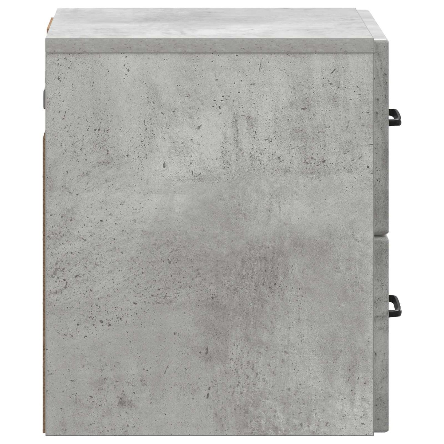 Nástěnný Noční Stolek 2 Pcs Betonově Šedá 34,5 X 33 X 40 Cm
