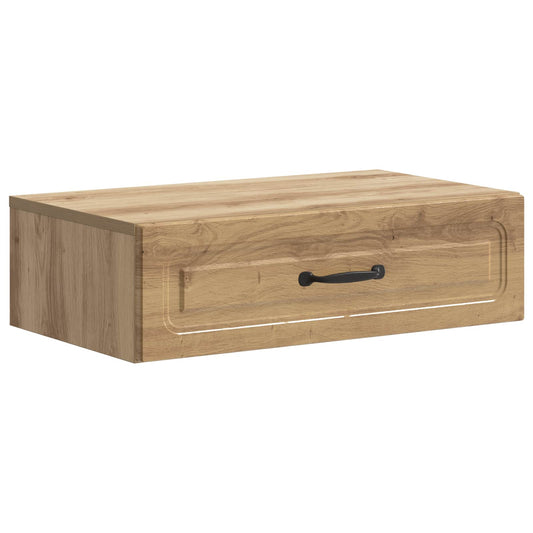 Nástěnný Boční Stůl 59 X 34,5 X 17 Cm Kompozitní Dřevo