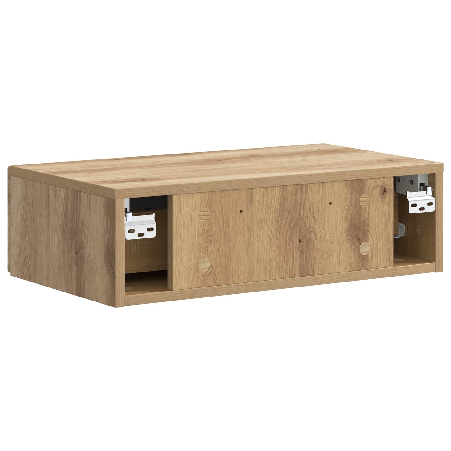 Nástěnný Boční Stůl 59 X 34,5 X 17 Cm Kompozitní Dřevo