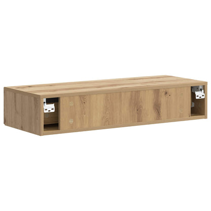 Nástěnný Boční Stůl 87,5 X 34,5 X 17 Cm Kompozitní Dřevo