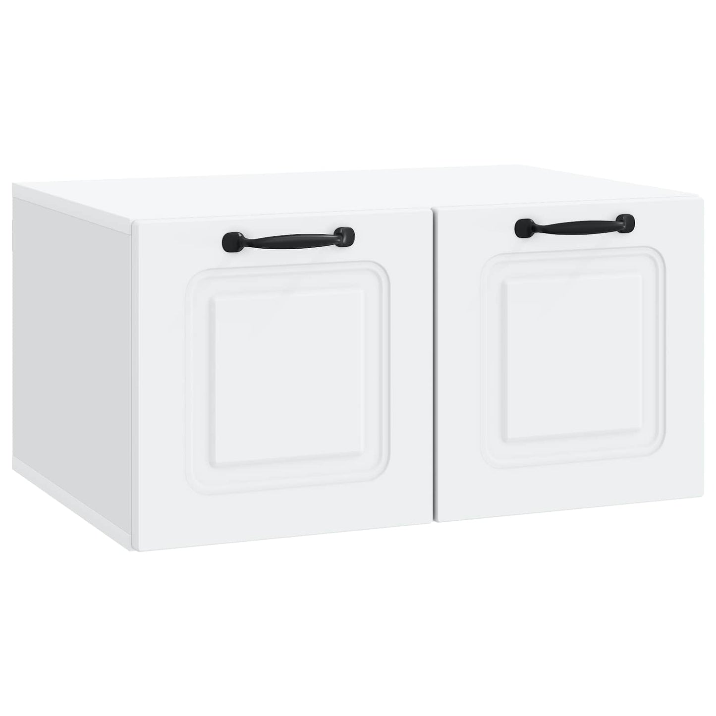 Nástěnná Tv Skříň Bílá 59,5 X 41 X 30 Cm Kompozitní Dřevo