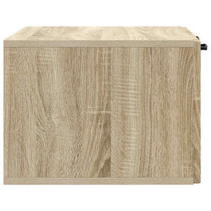 Nástěnná Tv Skříň Dub Sonoma 59,5 X 41 X 30 Cm Kompozitní Dřevo