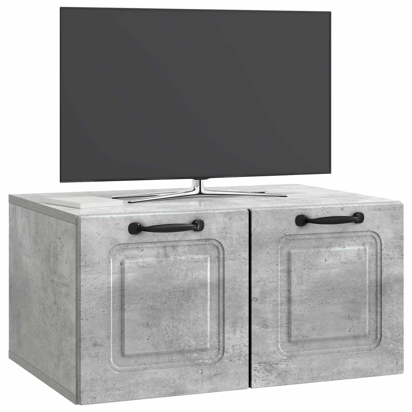 Nástěnná Tv Skříň Nástěnný Betonově Šedá 59,5 X 41 X 30 Cm
