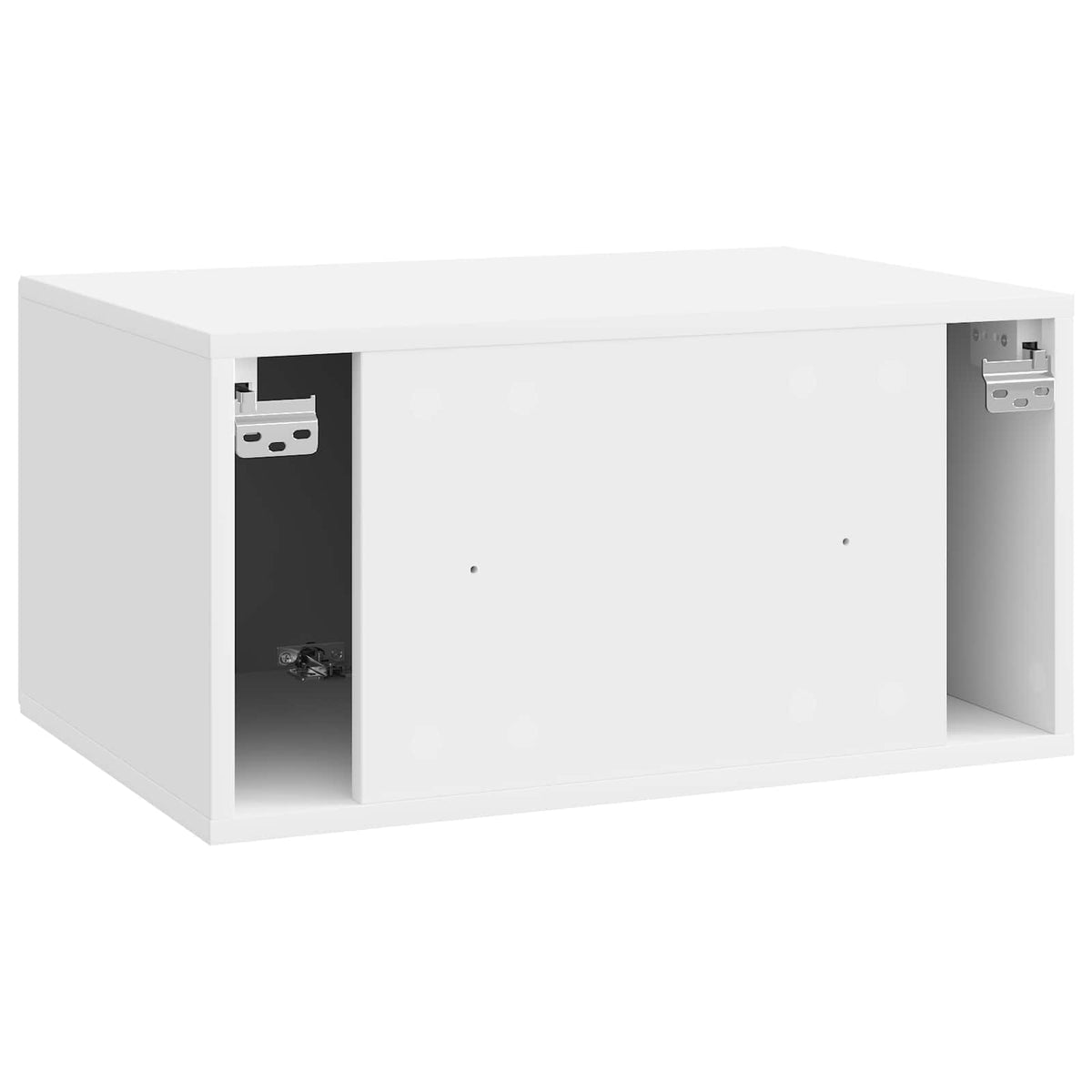 Nástěnná Tv Skříň Bílá S Vysokým Leskem 59,5 X 41 X 30 Cm