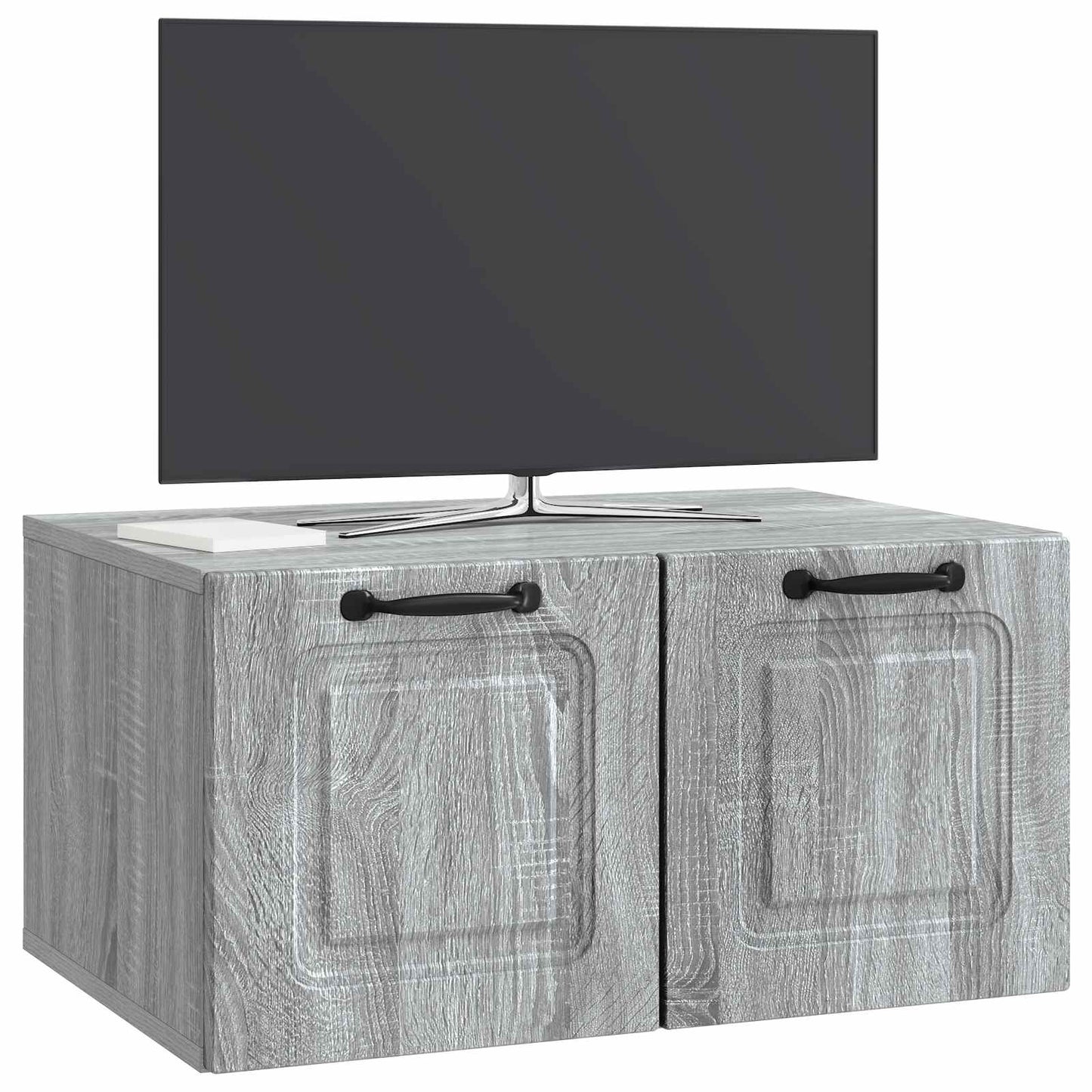 Nástěnná Tv Skříň Nástěnný Šedá Sonoma 59,5 X 41 X 30 Cm