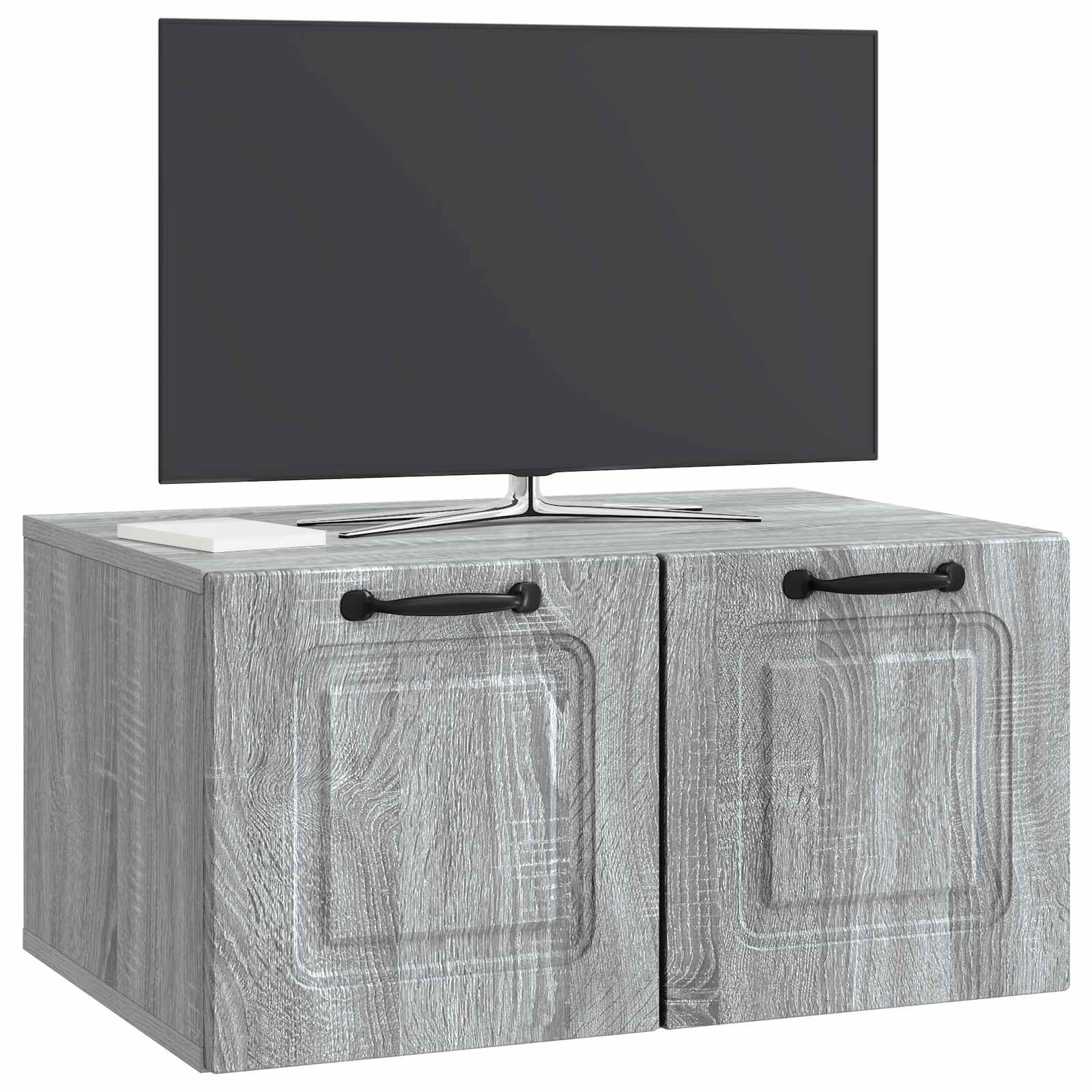 Nástěnná Tv Skříň Nástěnný Šedá Sonoma 59,5 X 41 X 30 Cm
