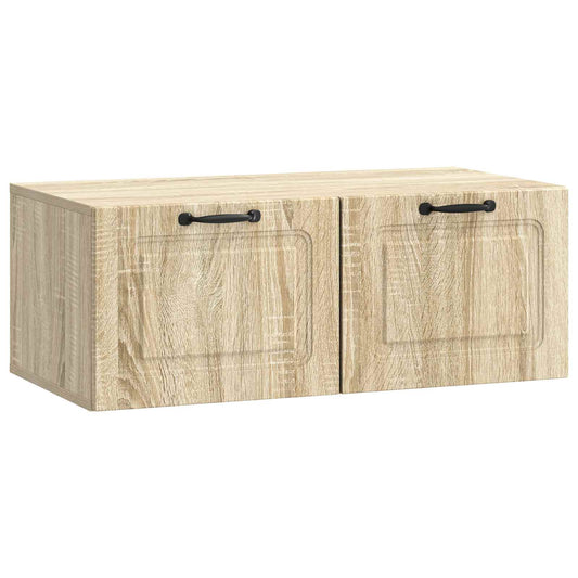 Nástěnná Tv Skříň Dub Sonoma 78,5 X 41 X 30 Cm Kompozitní Dřevo