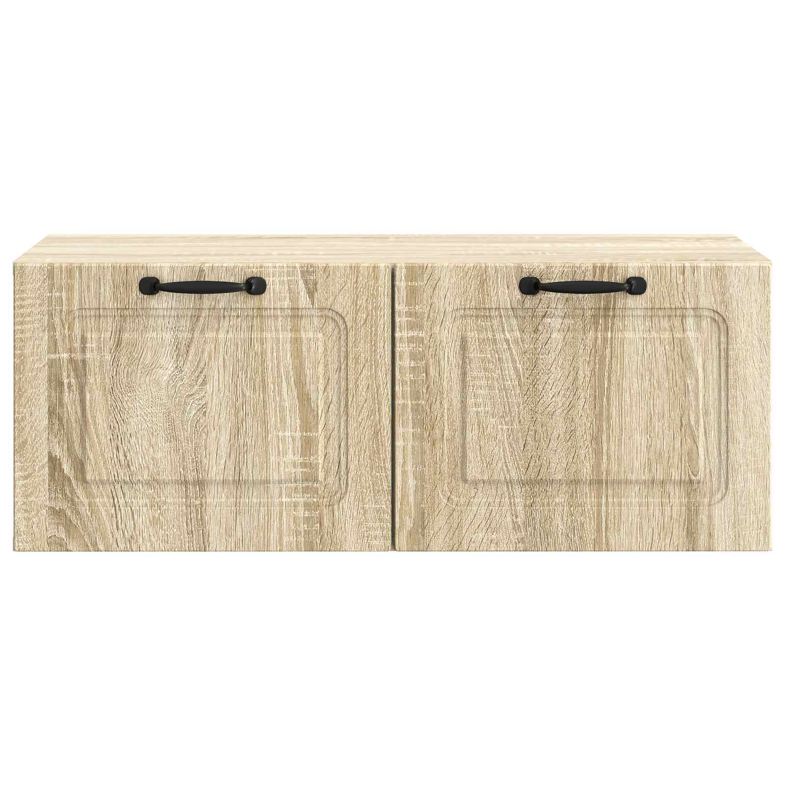 Nástěnná Tv Skříň Dub Sonoma 78,5 X 41 X 30 Cm Kompozitní Dřevo