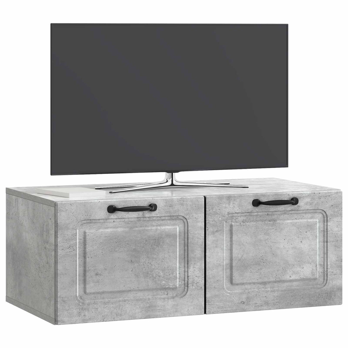 Nástěnná Tv Skříň Nástěnný Betonově Šedá 78,5 X 41 X 30 Cm