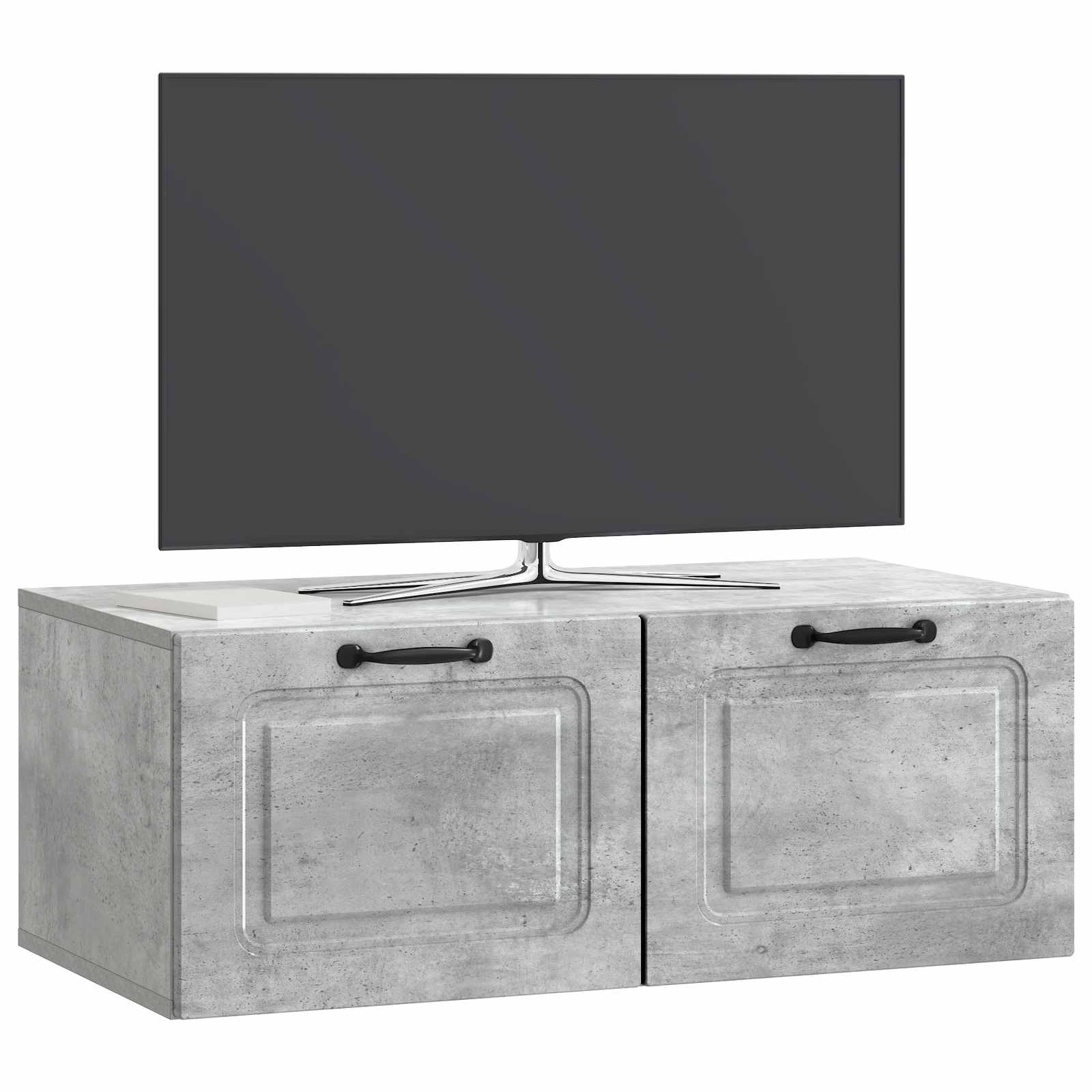 Nástěnná Tv Skříň Nástěnný Betonově Šedá 78,5 X 41 X 30 Cm