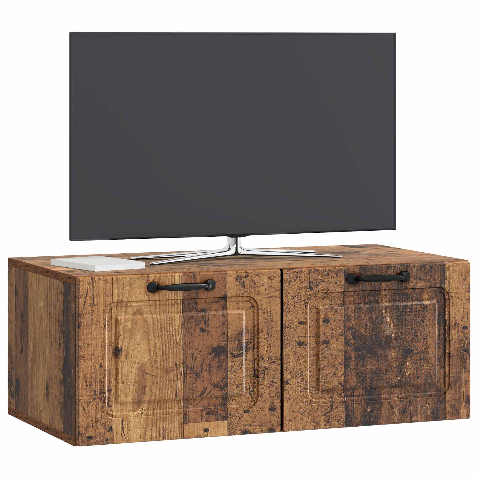 Nástěnná Tv Skříň Nástěnný Staré Dřevo 78,5 X 41 X 30 Cm