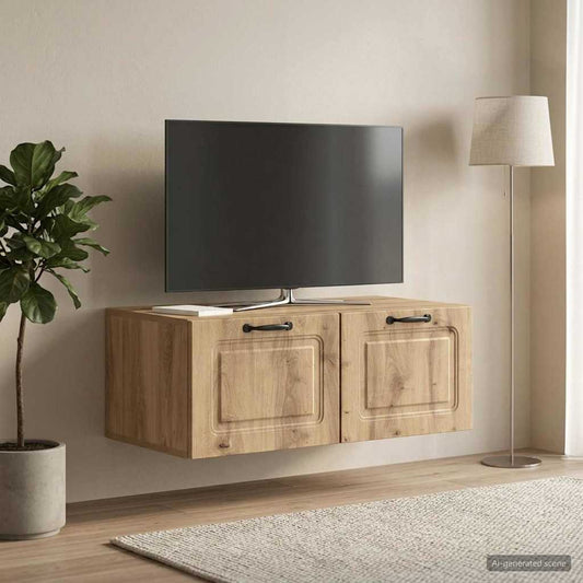 Nástěnná Tv Skříň 78,5 X 41 X 30 Cm Dub Artisan