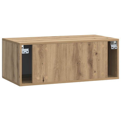 Nástěnná Tv Skříň 78,5 X 41 X 30 Cm Dub Artisan