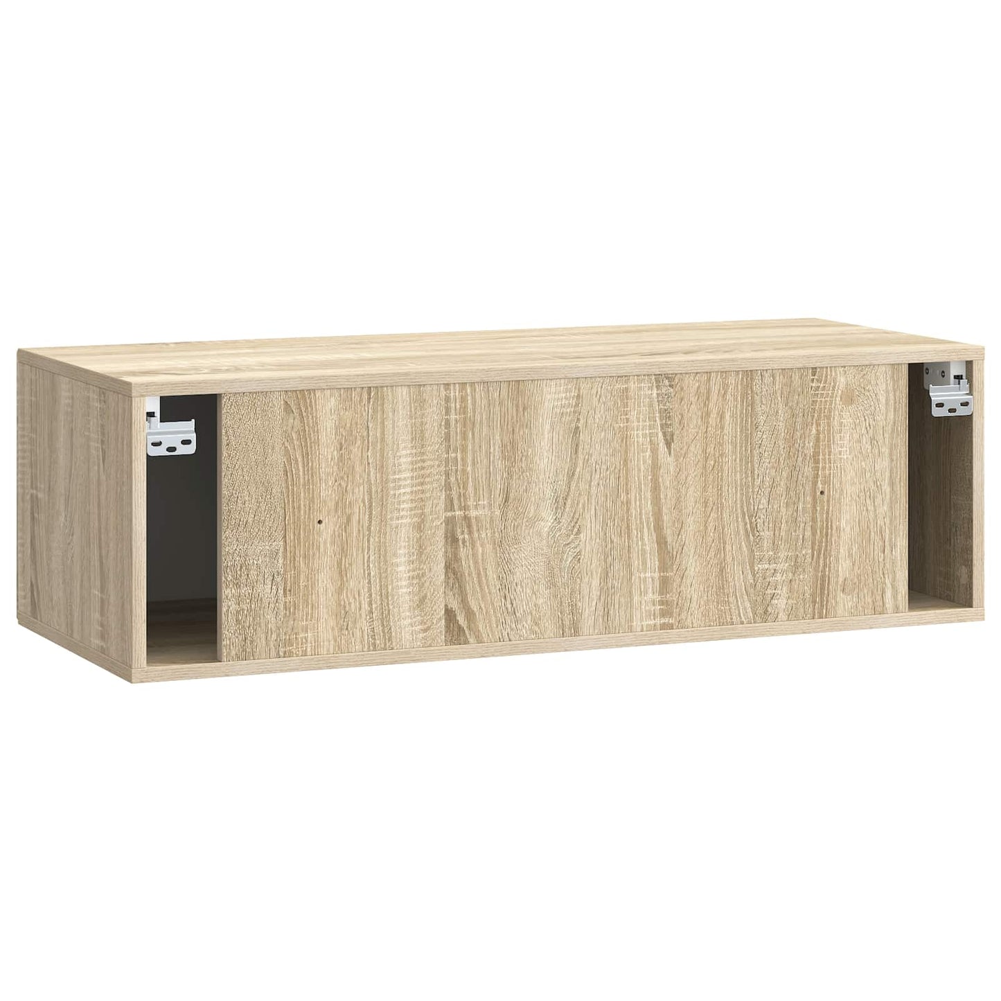Nástěnná Tv Skříň Dub Sonoma 98 X 41 X 30 Cm Kompozitní Dřevo