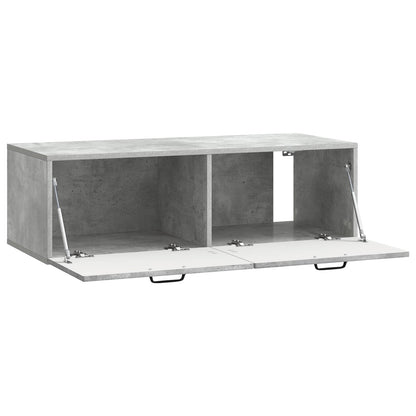 Nástěnná Tv Skříň Nástěnný Betonově Šedá 98 X 41 X 30 Cm