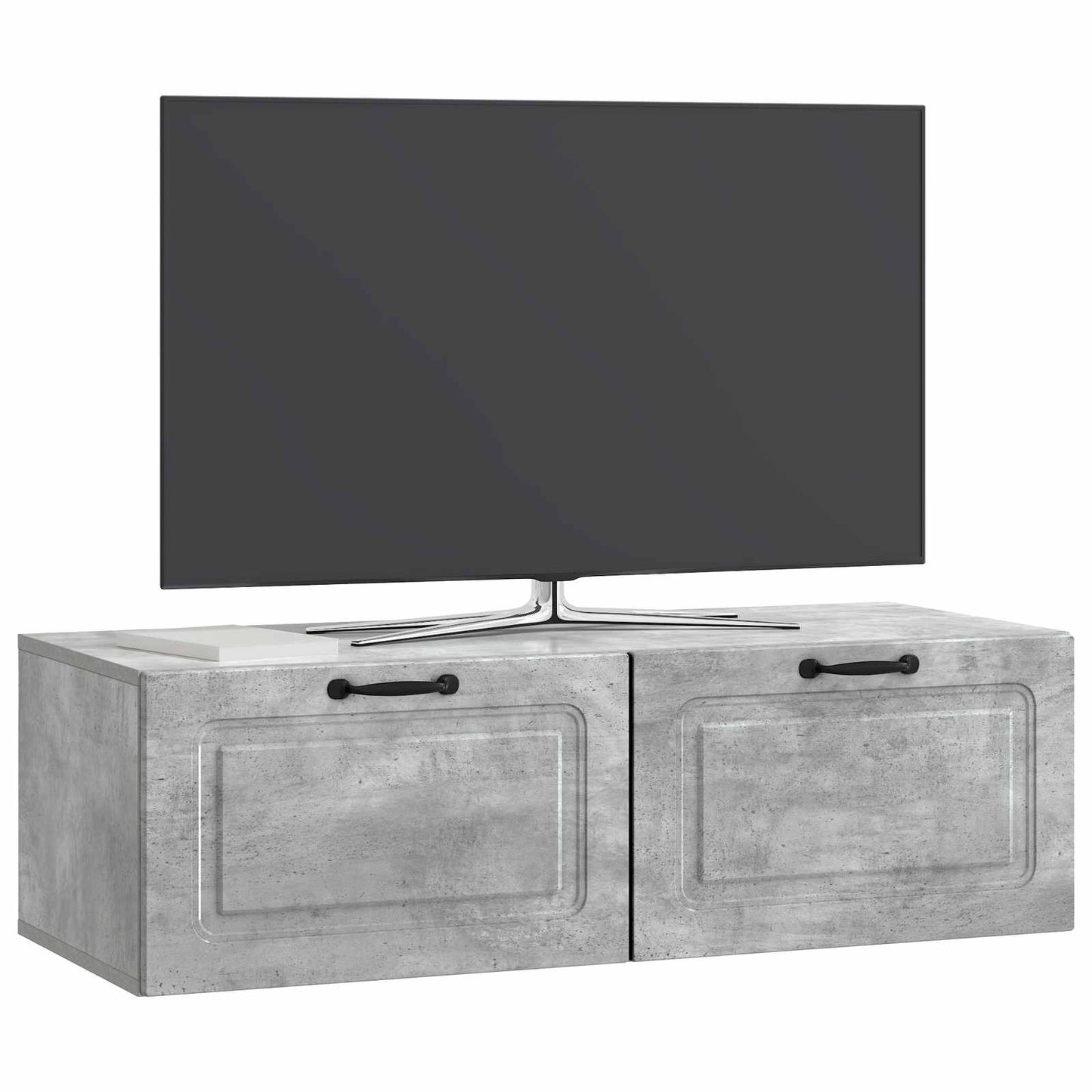 Nástěnná Tv Skříň Nástěnný Betonově Šedá 98 X 41 X 30 Cm